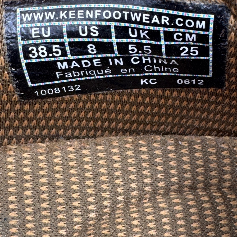 KEEN Presidio MJ Olive Green Nubuck Leather‎ Flats Comfort Shoes Womens 8 - Picture 9 of 14